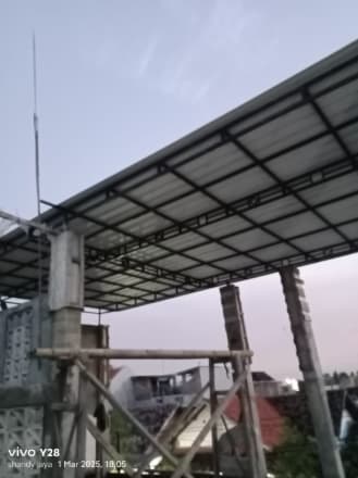 Foto indah produk yang tertata rapi