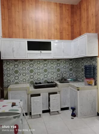 Foto indah produk yang tertata rapi